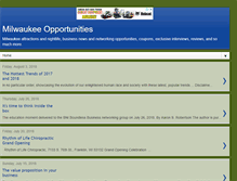 Tablet Screenshot of milwaukeebusinessopportunities.com